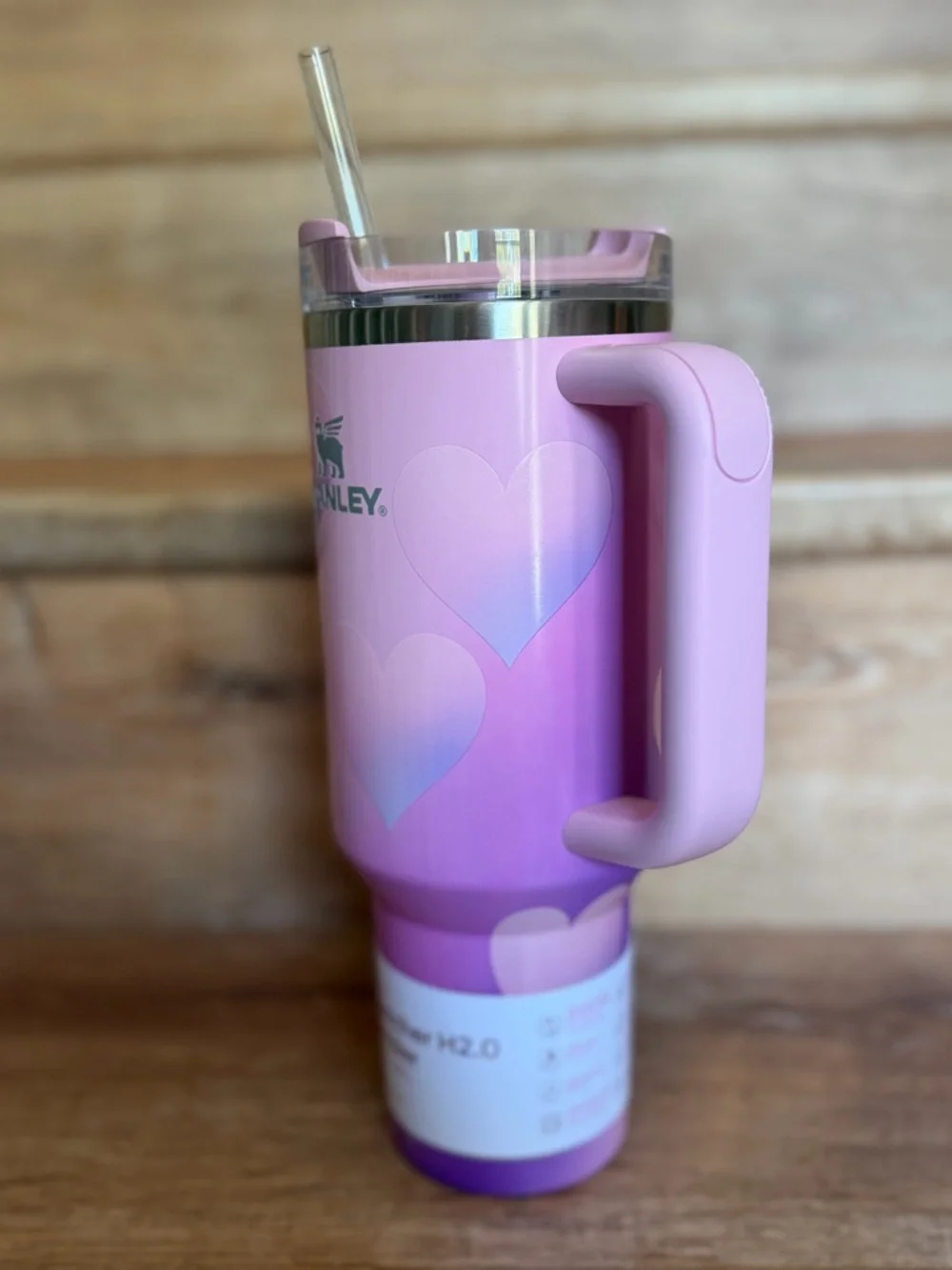 Stanley Valentine's Day 40 oz Stainless Steel
H2.0 Flowstate Quencher Tumbler - Picture 2 of 7